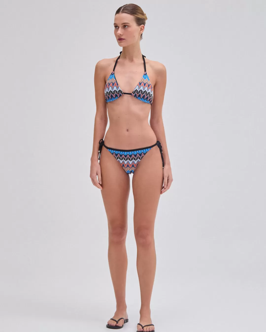 PatBO Crochet String Bikini Bottom (FINAL SALE) Blackmulti Best Sale