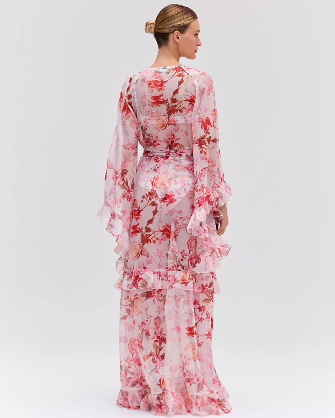 PatBO Floral Haze Maxi Robe (EXCLUSIVE) Vapor Store