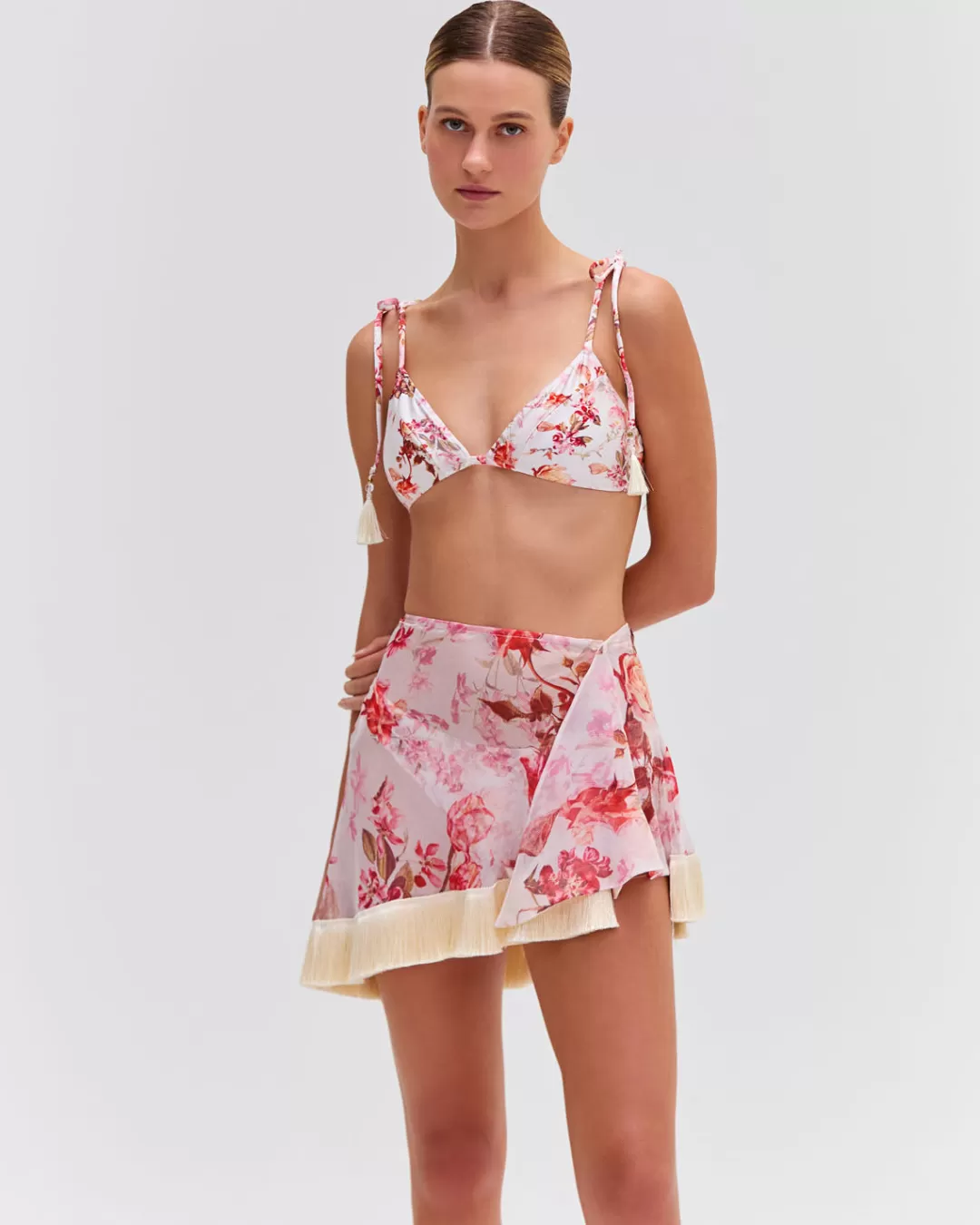 PatBO Floral Haze Mini Sarong (EXCLUSIVE) Vapor Best Sale