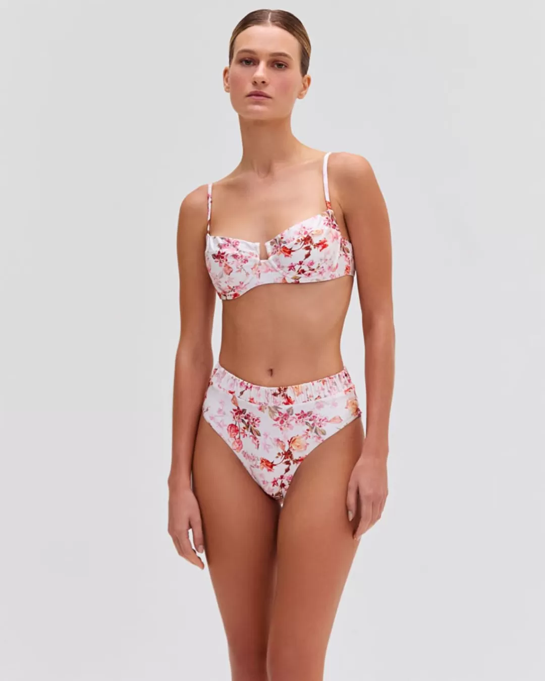 PatBO Floral Haze Underwire Bikini Top (EXCLUSIVE) Vapor Outlet