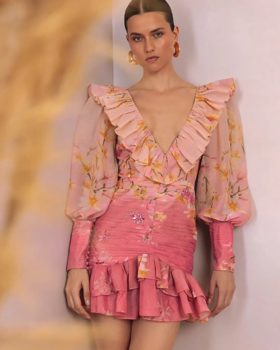 PatBO Floral Mini Dress (FINAL SALE) Yellow Store