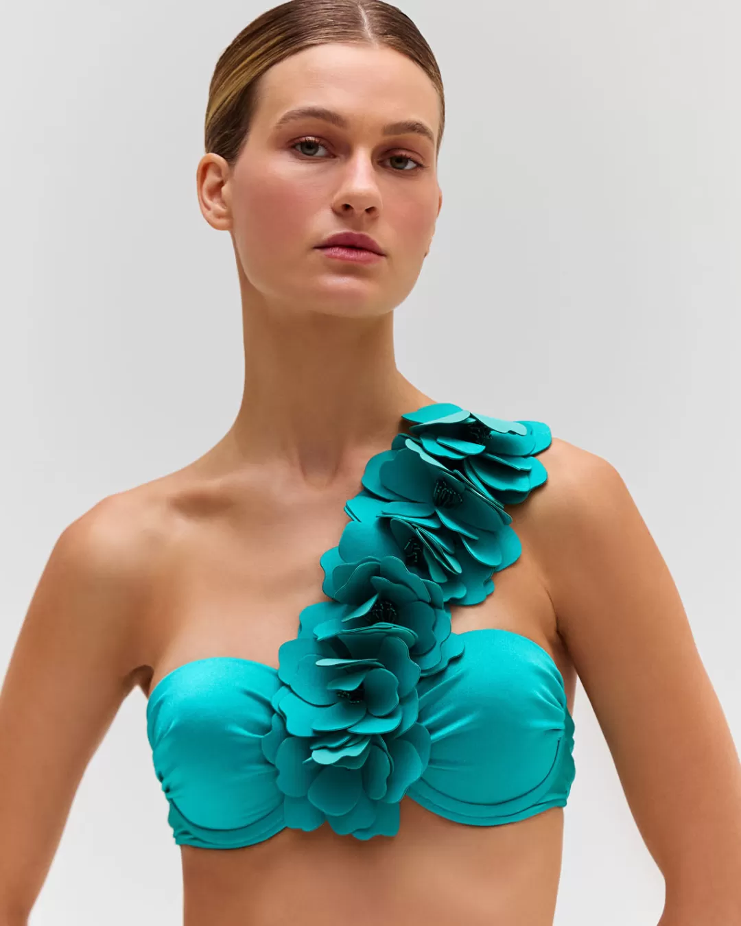 PatBO Flower Applique Bikini Top (FINAL SALE) Curaçao Online