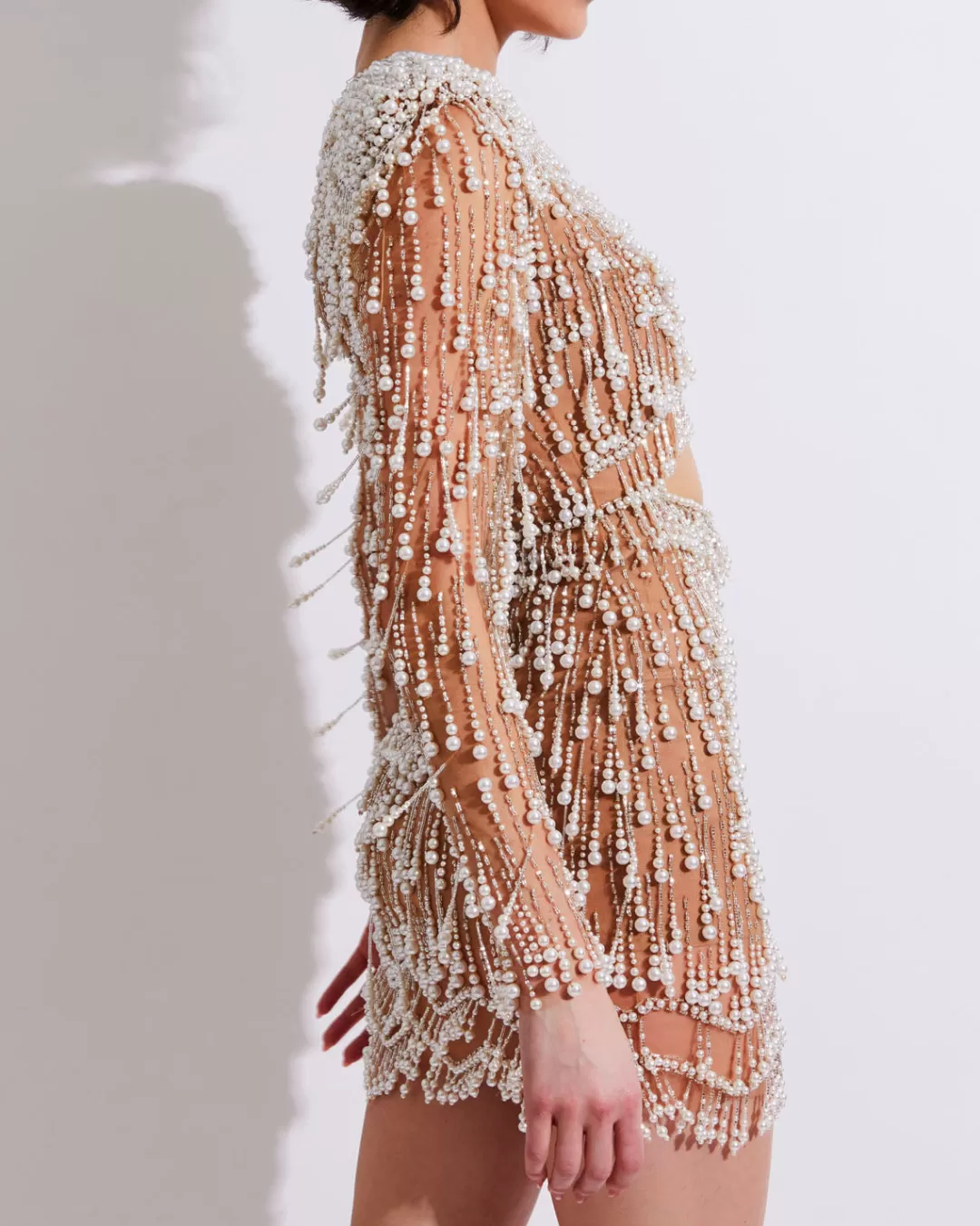 PatBO Fully Beaded Cut-Out Cocktail Dress (FINAL SALE) White Best