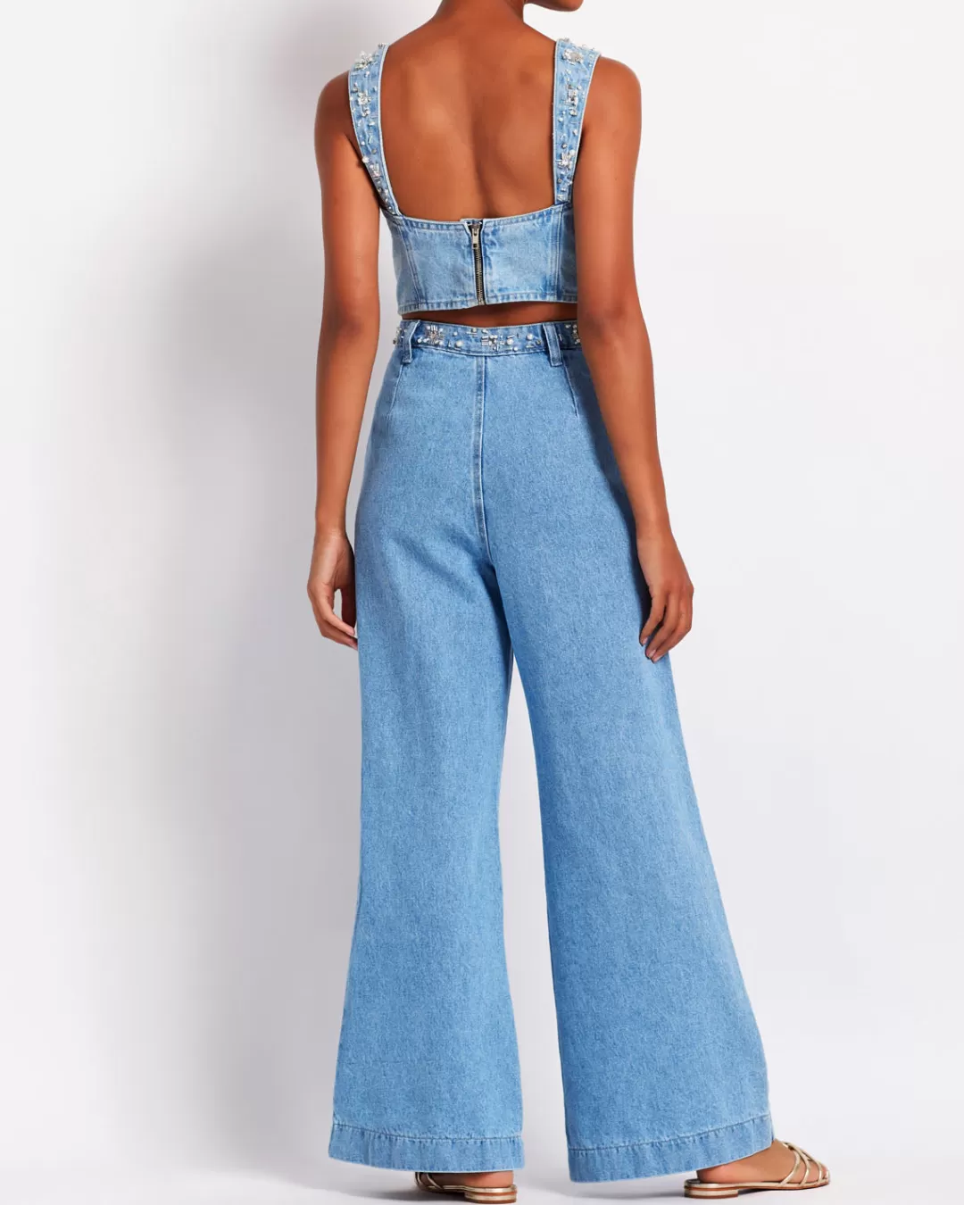 PatBO Hand-Beaded Jeans (FINAL SALE) Denim Fashion