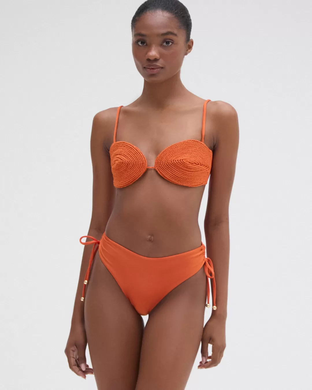 PatBO JERSEY SANDS BRAIDED BIKINI BOTTOM Papric Best Sale