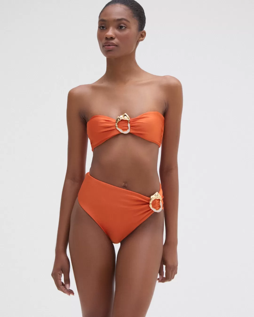 PatBO JERSEY SANDS STONE BIKINI BOTTOM Papric Hot