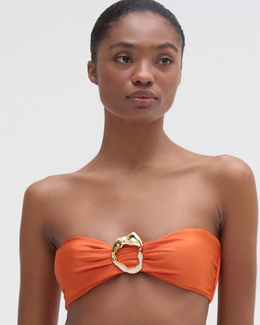 PatBO JERSEY SANDS STONE BIKINI TOP Papric Fashion