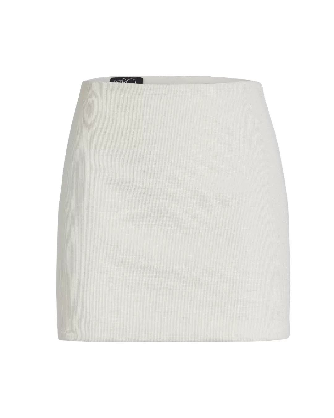 PatBO Knit Mini Skirt Ivory Flash Sale