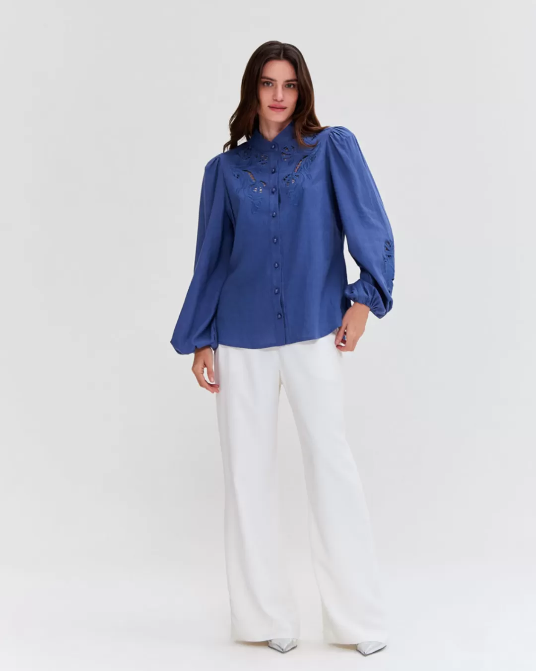 PatBO Linen Shirt (FINAL SALE) Clearance