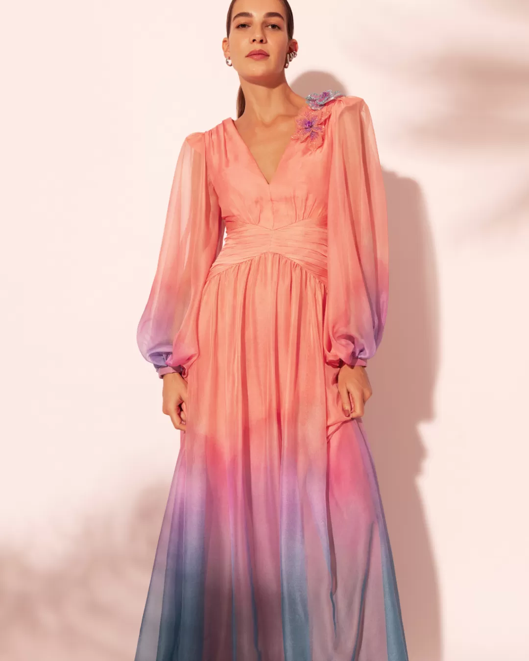 PatBO Long Sleeve Dress (FINAL SALE) Degrade Sale