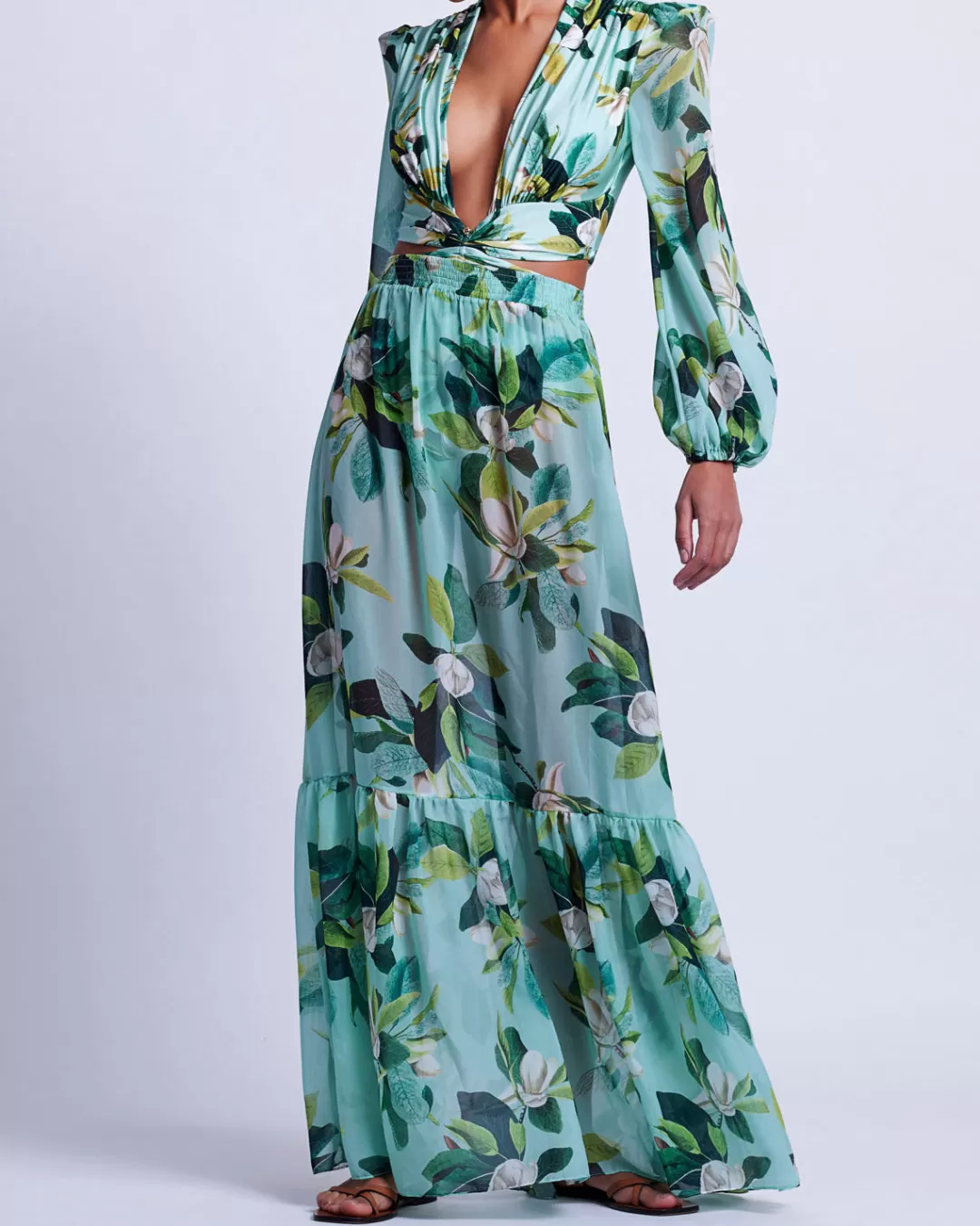 PatBO Magnolia Beach Skirt (FINAL SALE) Greenmulti Fashion