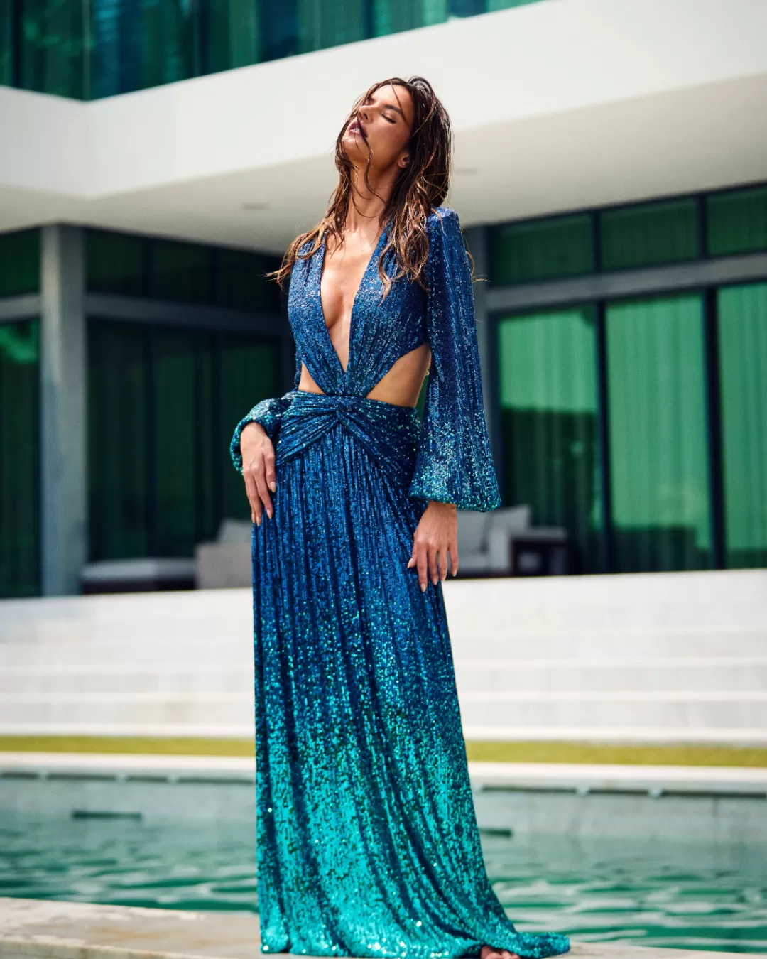 PatBO OMBRE SEQUIN GOWN (FINAL SALE) Hightide Discount