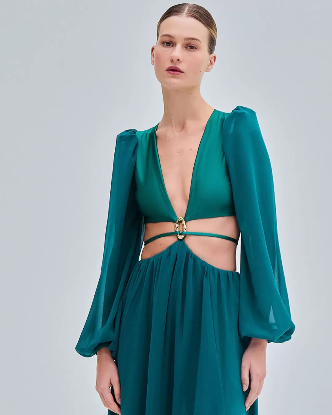 PatBO PISCINA CUTOUT MAXI DRESS (FINAL SALE) Galapagos Outlet