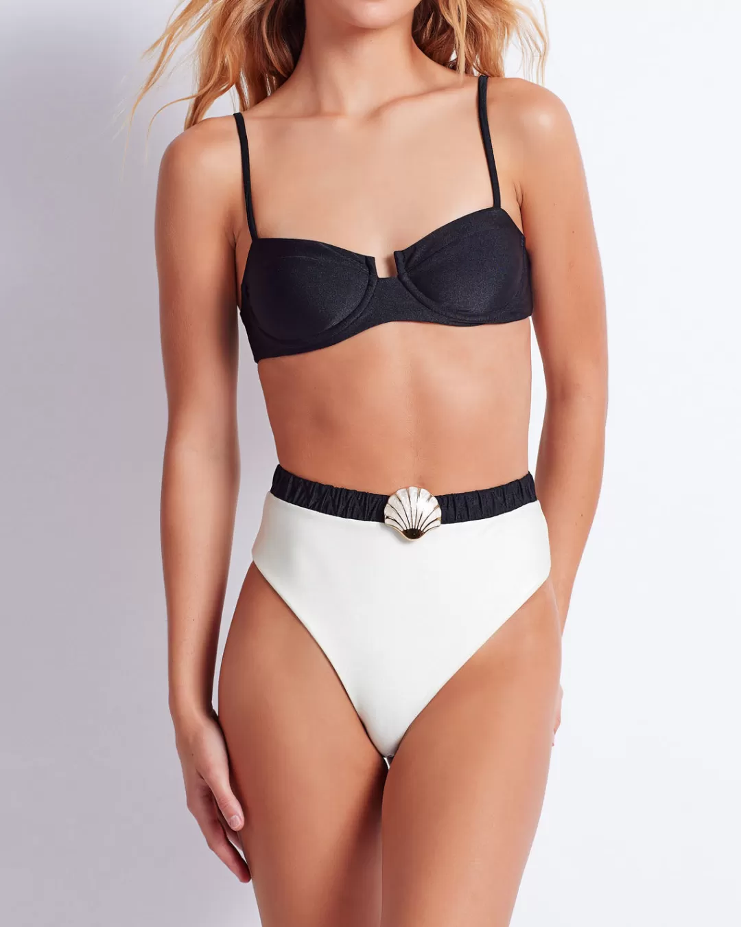 PatBO SEASHELL HIGH CUT BIKINI BOTTOM (FINAL SALE) Best Sale