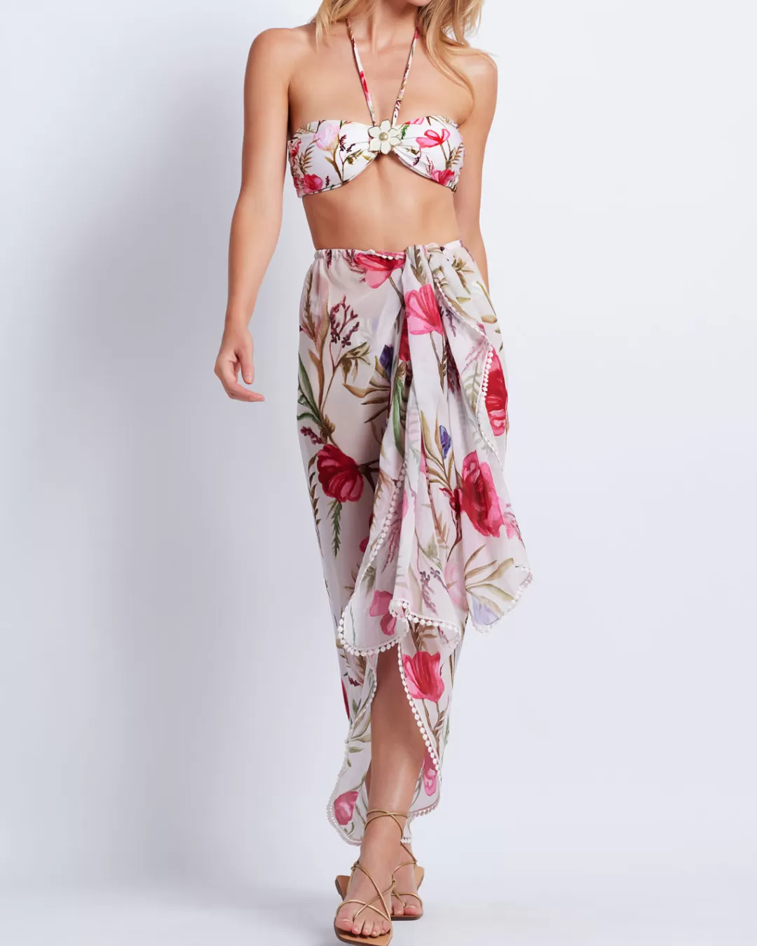 PatBO VIERA WRAP SARONG (FINAL SALE) White Clearance