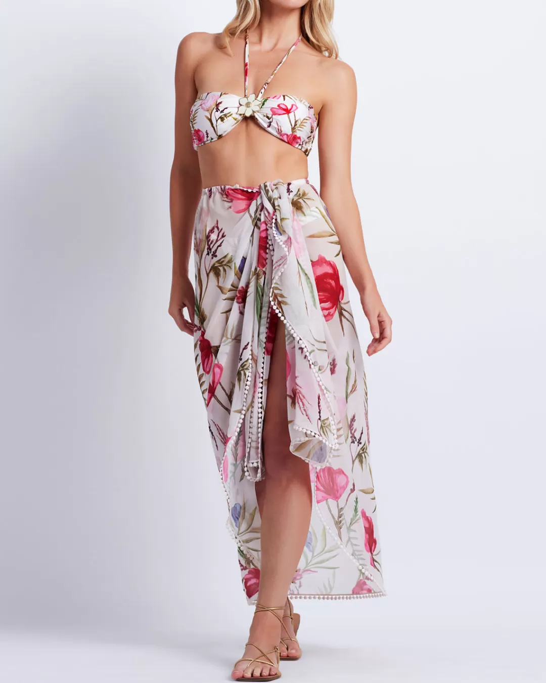 PatBO VIERA WRAP SARONG (FINAL SALE) White Clearance